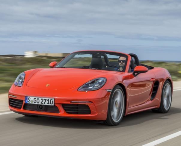 Porsche 718 Boxster S.  Foto:Porsche